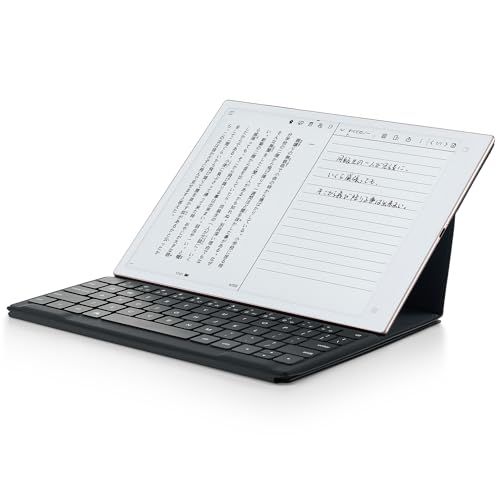 iFLYTEK AINOTE 2 電子ノート 10.65インチ キーボード ケース PUレザー素材 スリム軽量 ペンホルダー付き 耐衝撃 全面保護 マグネット着脱式キーボードケースｍａ