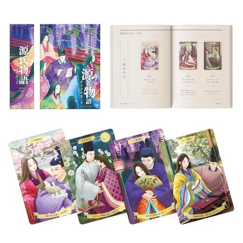 源氏物語オラクルカード - Tale of Genji Japanese Oracle Deck, Tarot Cards, Book setｍａ