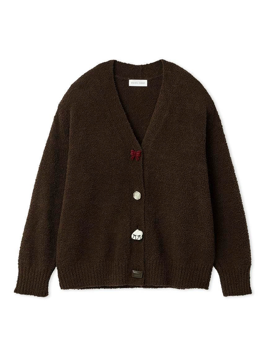 新品 [スナイデルホーム] 【Milcrea】ケーキ釦 ニットカーディガン SHNT261020 レディース BRW Free Size