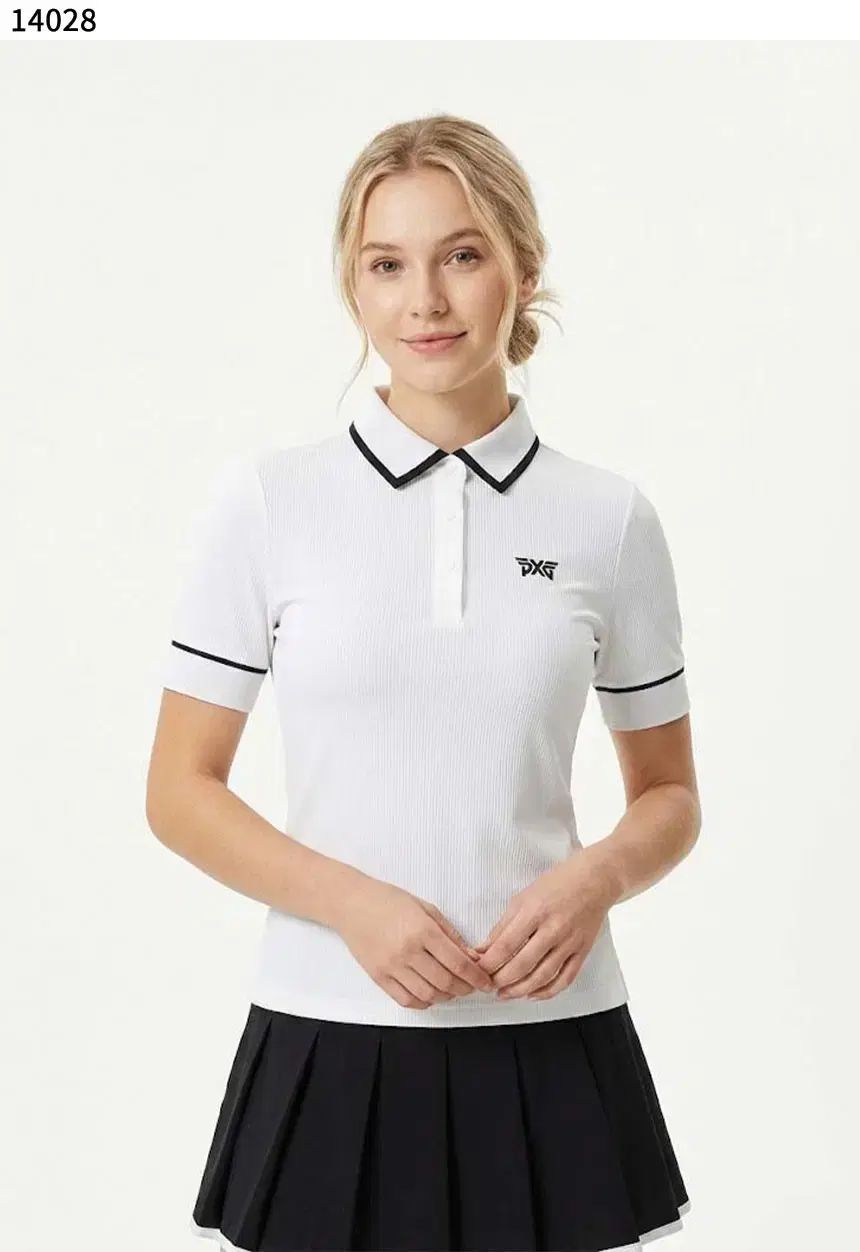PXG PXG レディース バイカラー ショートスリーブ カラーTシャツ 11,126円
