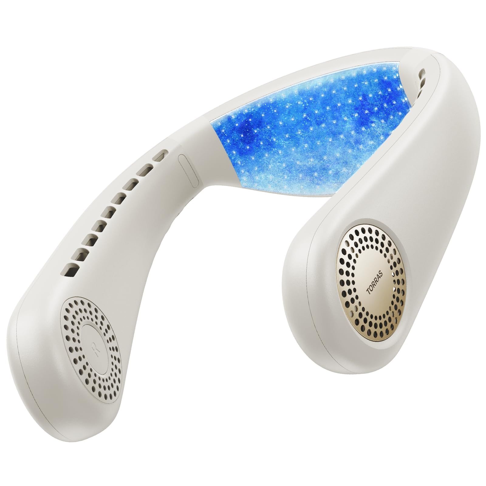 【新品】TORRAS ネッククーラー COOLiFY Air 冷却プレート 首掛け扇風機 ネックファン 【2026新冷却システム】 ペルチェ素子 360°立体送風 120°調整可能 24h稼働 5000mAh 多機能モード 10W急速充電?応 268b85e4