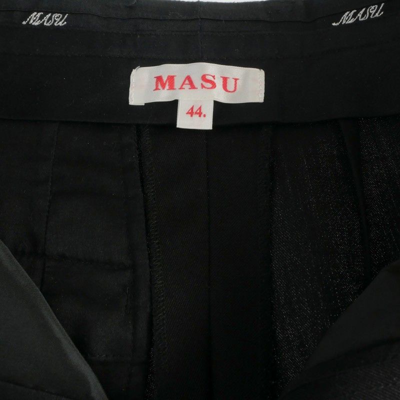 エムエーエスユー MASU 24AW WIDE TROUSERS ワイドパンツ スラックス