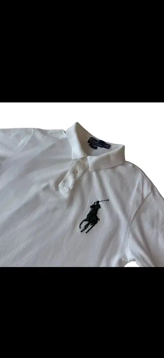 ポロ ラルフローレン 半袖 カラーTシャツ 白 XL