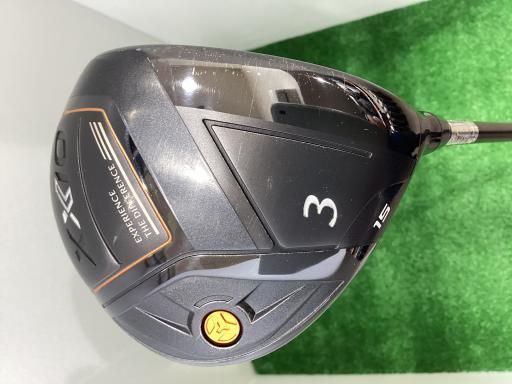 【中古】 ダンロップ XXIO(2020) eks 3W フェアウェイウッド FW Miyazaki AX-1(FW) (フレックスS) メンズ 男性用 右利き 右用 Cランク ゴルフクラブ