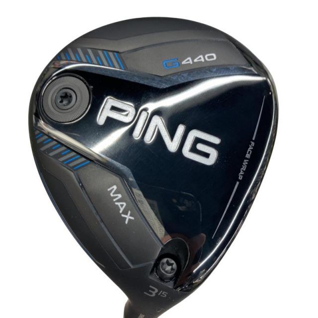 【中古】 ピン G440 MAX 3W フェアウェイウッド FW PING TOUR 2.0 CHROME 65(FW) (フレックスR) メンズ 男性用 右利き 右用 Cランク ゴルフクラブ