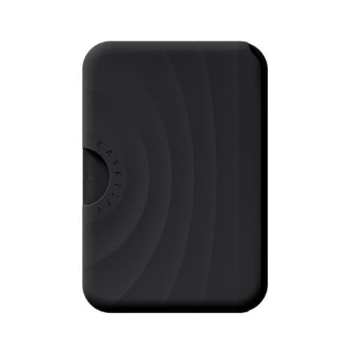 [CASETiFY] Snappy? ウェーブシリコン ウォレット - ブラックmt 63b28401