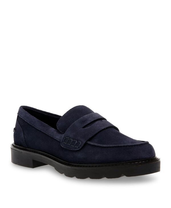 アンクライン レディース シューズ パンプス ローファー Anne Klein Womens Emmylou Lug Sole Loafers Navy ネイビー