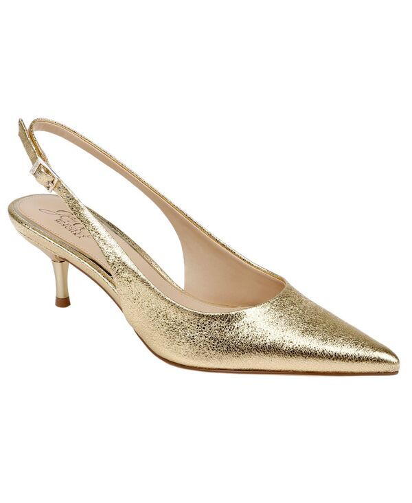 ジュウェルダグレイミシュカ レディース シューズ パンプス Jewel Badgley Mischka Womens Ilana Pointed Toe Pumps Gold Metallic ゴール