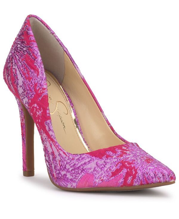 ジェシカシンプソン レディース シューズ パンプス ヒール Jessica Simpson Womens Cassani Pointed Toe Higheel Pumps PinkRed Combo