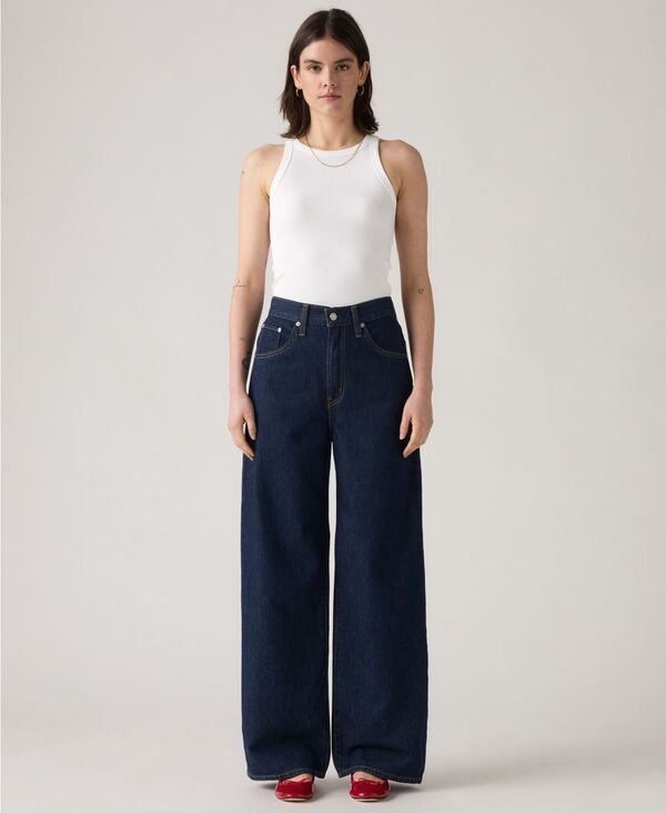 リーバイス レディース ボトムス デニムパンツ ジーンズ Levis Womens CinchWaist Lightweight Baggy Jeans Reign Of The Rinse