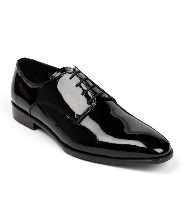 アンソニー ヴィア メンズ シューズ オックスフォード ダービー Anthony Veer Mens Prestige Tuxedo Derby Oxfords Onyx shine