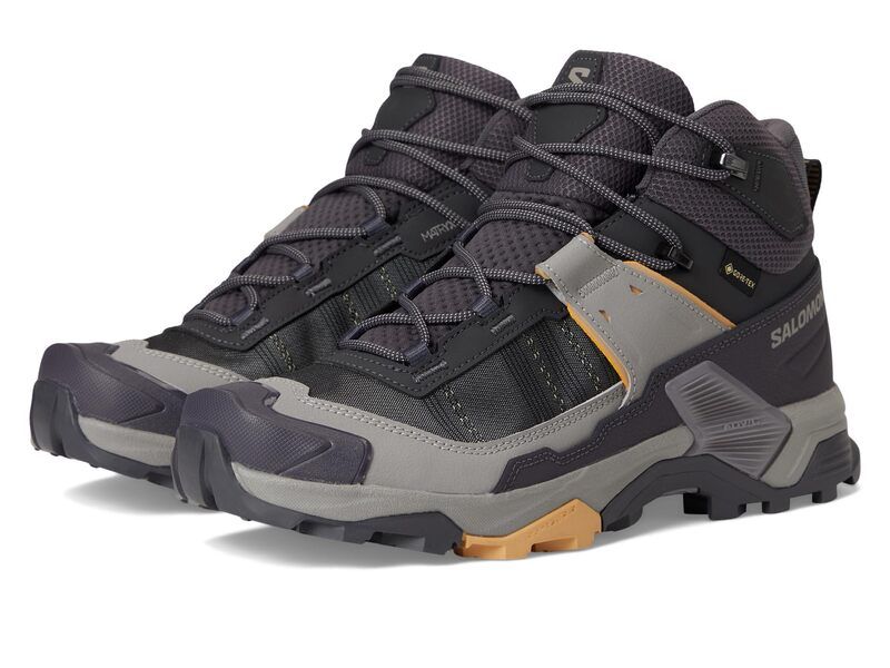 サロモン レディース シューズ ブーツ・レインブーツ Salomon X Ultra 5 Mid GTXR Nine IronGull