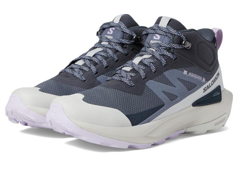 サロモン レディース シューズ ブーツ・レインブーツ Salomon Elixir Active Mid GTXR India Ink