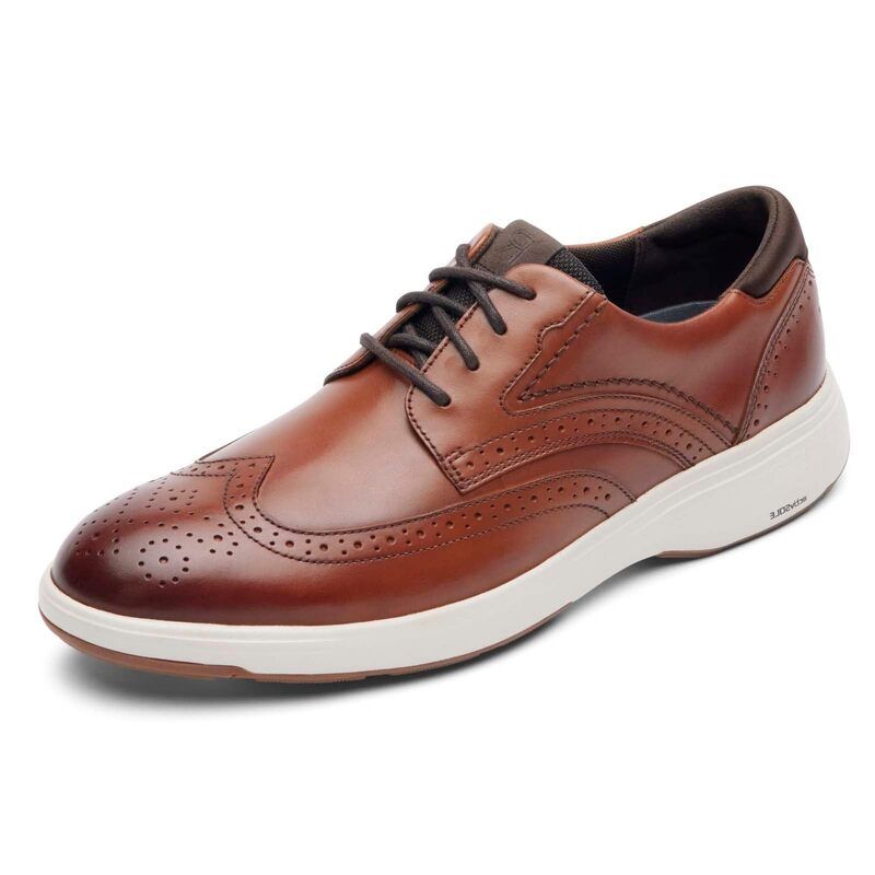 ロックポート メンズ シューズ オックスフォード Rockport Noah Wing Tip New Brown ブラウン