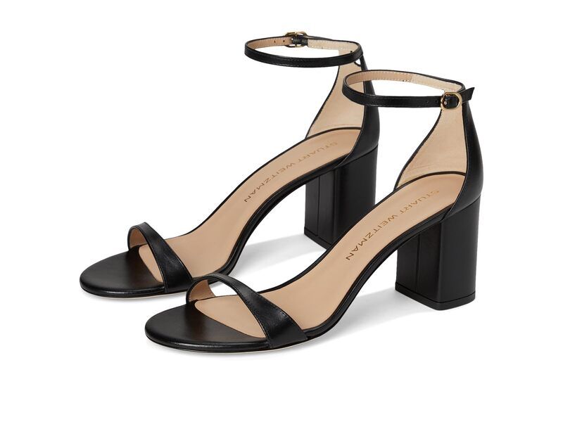 スチュアート ワイツマン レディース シューズ ヒール Stuart Weitzmanudist Block 75 Black 1 ブラック