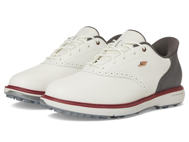 スケッチャーズ メンズ シューズ スニーカー Skechers GOLF Prestige SlipIn ArchFit Spikeless Golf Shoe NaturalGray グレー