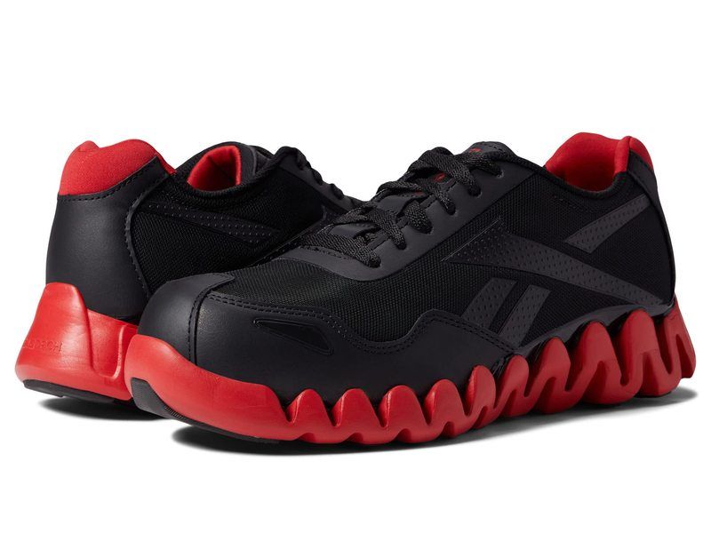 リーボック メンズ シューズ スニーカー Reebok Work Zig Pulse Work SD10 Comp Toe BlackRed ブラック