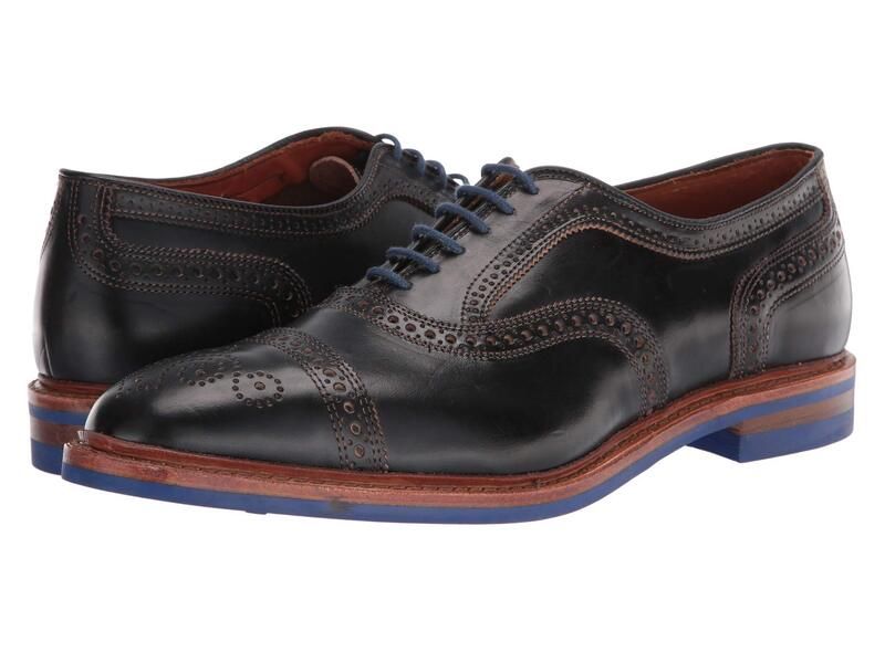 アレン エドモンズ メンズ シューズ オックスフォード Allen Edmondstrand mok Black Chromexce ブラック