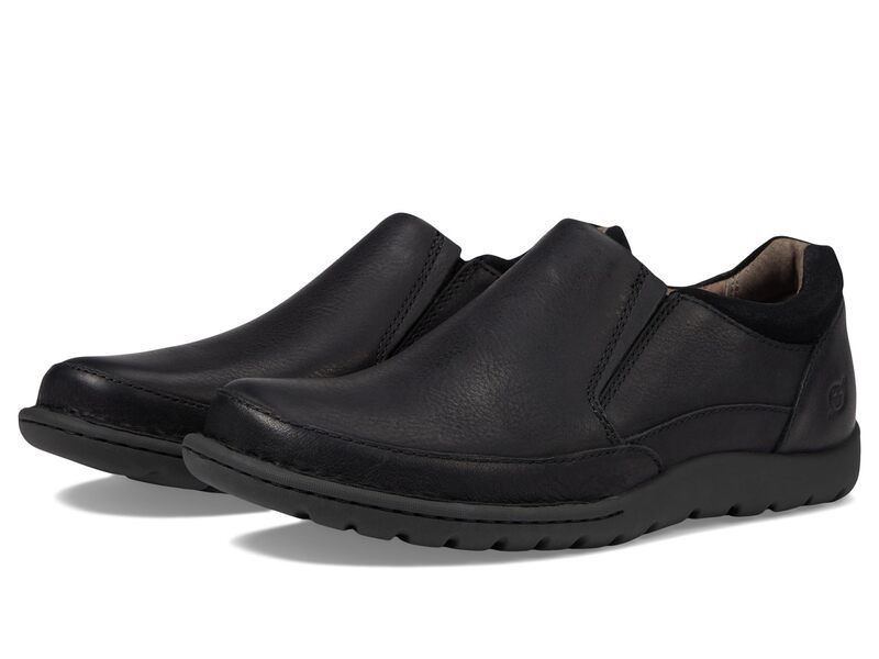 ボーン メンズ シューズ スリッポン・ローファー Bornigel SlipOn BlackBlack Com ブラック