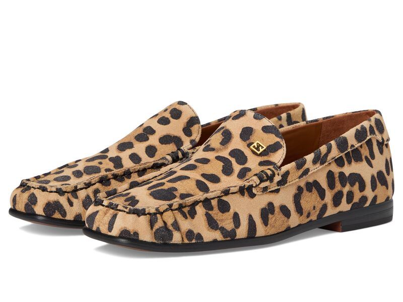 フランコサルト レディース シューズ スリッポン・ローファー Franco Sarto Alainey Brown Leopard ブラウン