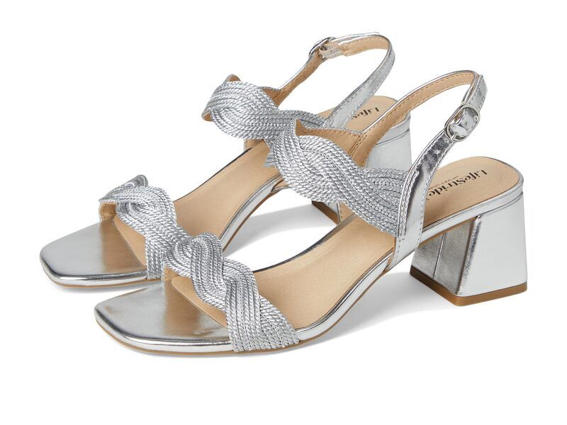 ライフストライド レディース シューズ ヒール LifeStride Charnelle Silver Metallic シルバー