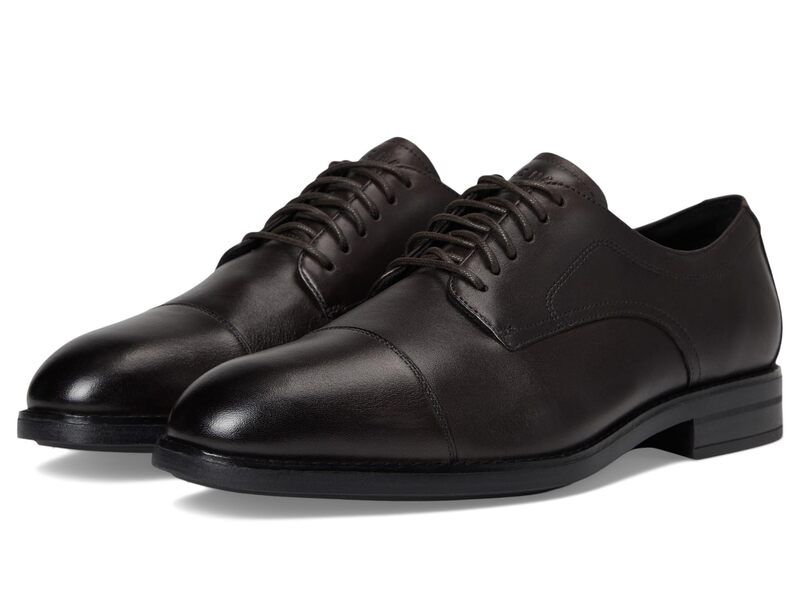 コールハーン メンズ シューズ オックスフォード キャップ Cole Haan Harmon Grand Cap Toe Oxfords Dark Chocolate チョコレート