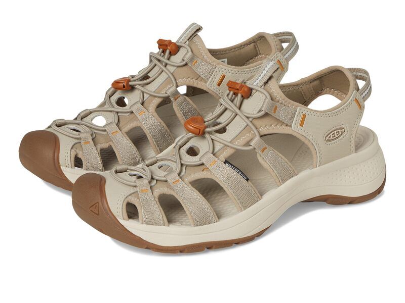 キーン レディース シューズ サンダル KEEN Astoria West Sandal Plaza TaupeRoa トープ