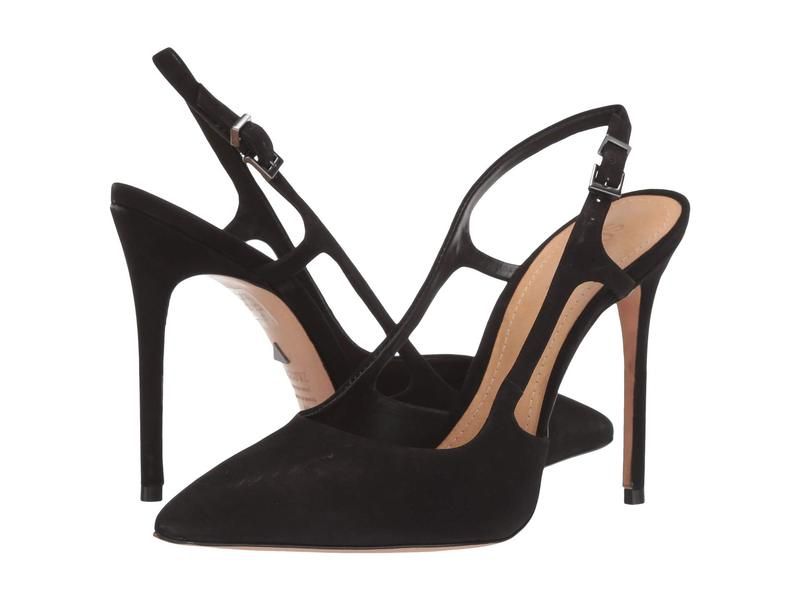 シュッツ レディース シューズ ヒール Schutz Boris Black Nobuck ブラック