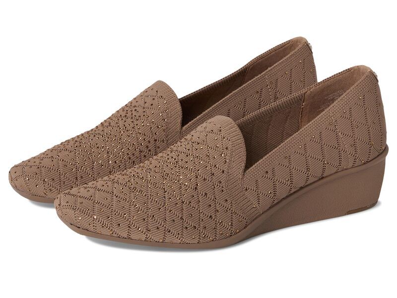アンクライン レディース シューズ ヒール Anne Klein Wendellc Mink Crystal ミンク