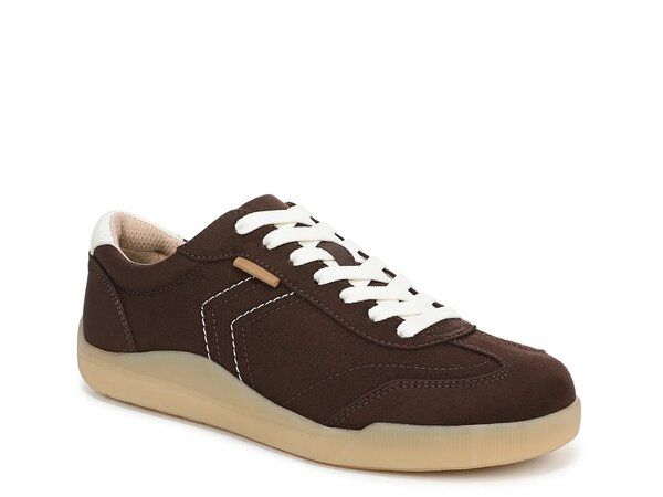 ドクター・ショール レディース シューズ スニーカー Dr Scholls Be True Sneaker Womens Dark Brown Fabric ブラウン