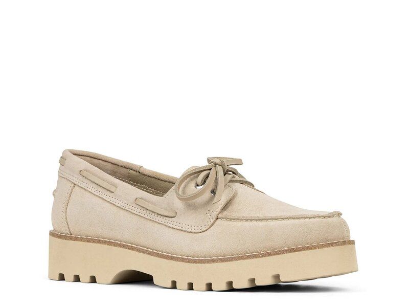 ドナルドプリネール レディース シューズ スリッポン・ローファー プラットフォーム Donald Pliner Harlie Platform Loafer Sand Suede サンド