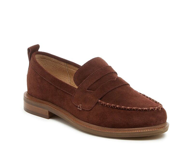 ケルシーダッガー レディース シューズ スリッポン・ローファー Kelsi Dagger Brooklyn Lens Loafer Cinnamon Suede