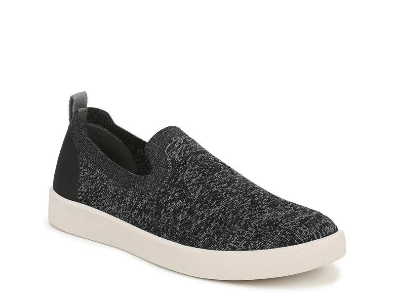 バイオニック レディース シューズ スリッポン・ローファー スニーカー Vionic Elda SlipOn Sneaker Blacknit ブラック