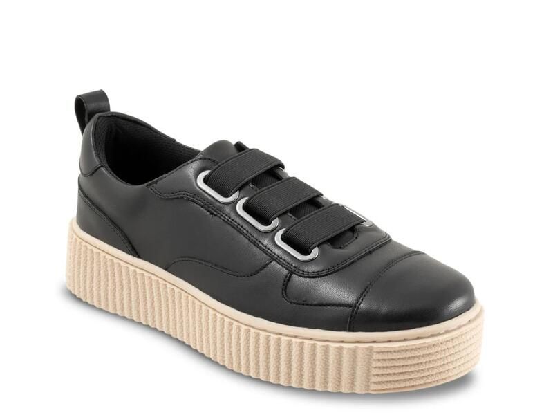 トロッターズ レディース シューズ スニーカー プラットフォーム Trotters Bliss Platform Sneaker Black ブラック