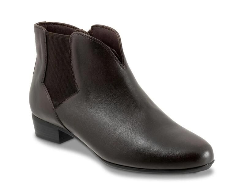 トロッターズ レディース シューズ ブーツ・レインブーツ Trotters Monroe Bootie Dark Brown ブラウン