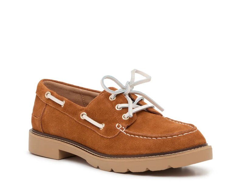 サムエデルマン レディース シューズ Sam Edelman Fay Boat Shoe Cognac