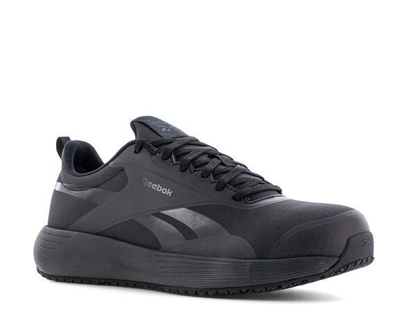 リーボック メンズ シューズ スニーカー プラスサイズ Reebok Work Lite Plus 4 Composite Toe Work Sneaker Mens Black ブラック