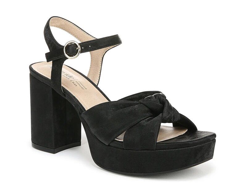 ライフストライド レディース シューズ サンダル プラットフォーム LifeStride August Platform Sandal Black ブラック