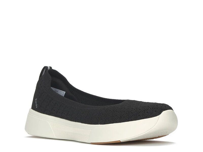 ケッズ レディース シューズ スリッポン・ローファー Keds Blisswalk Skimmer SlipOn Black ブラック