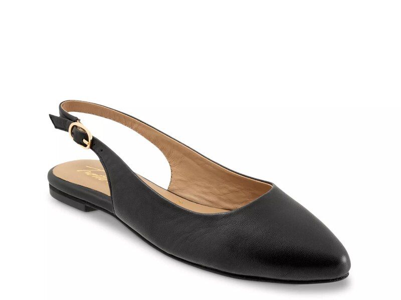 トロッターズ レディース シューズ パンプス Trotters Evelyn Flat Black ブラック