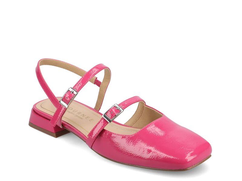 ジャーニー レディース シューズ パンプス Journee Gretchenn Flat Pink Patent ピンク