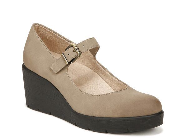 ソウルニュトライザー レディース シューズ パンプス SOUL Naturalizer Adore Mary Jane Wedge Pump Mushroom Grey グレー