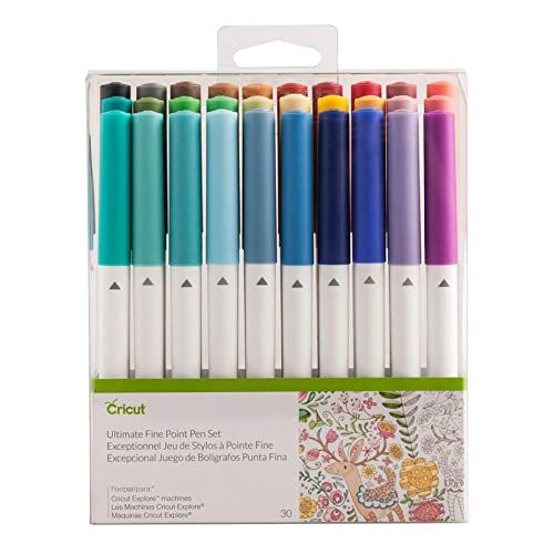 【国内正規品】Cricut アルティメイト ファインポイントペンセット / 30本入り 【Explore 3 / Maker 3 対応】ｍａ