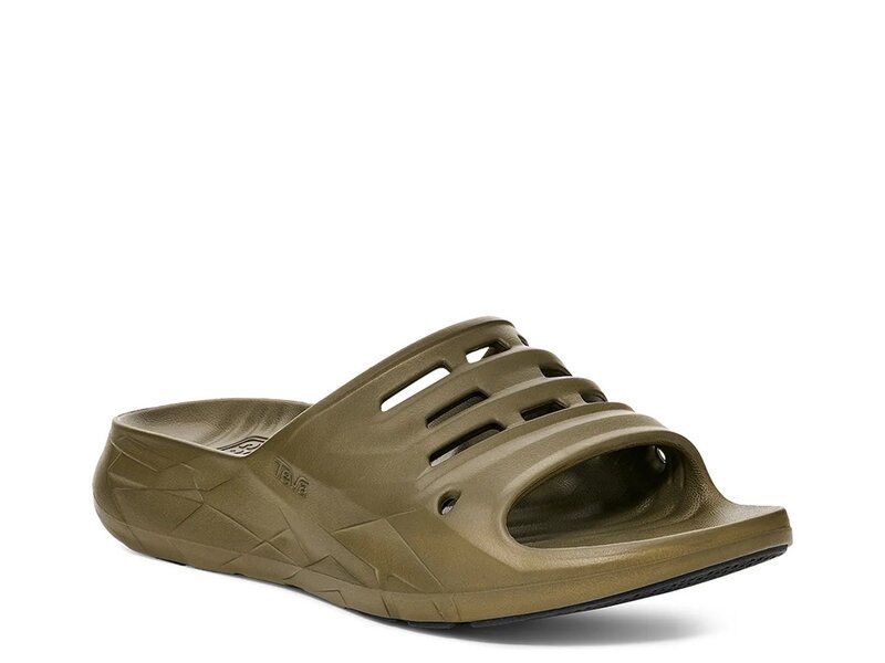 テバ メンズ シューズ サンダル Tevapretrail Slide Sandal Mens Dark Green グリーン