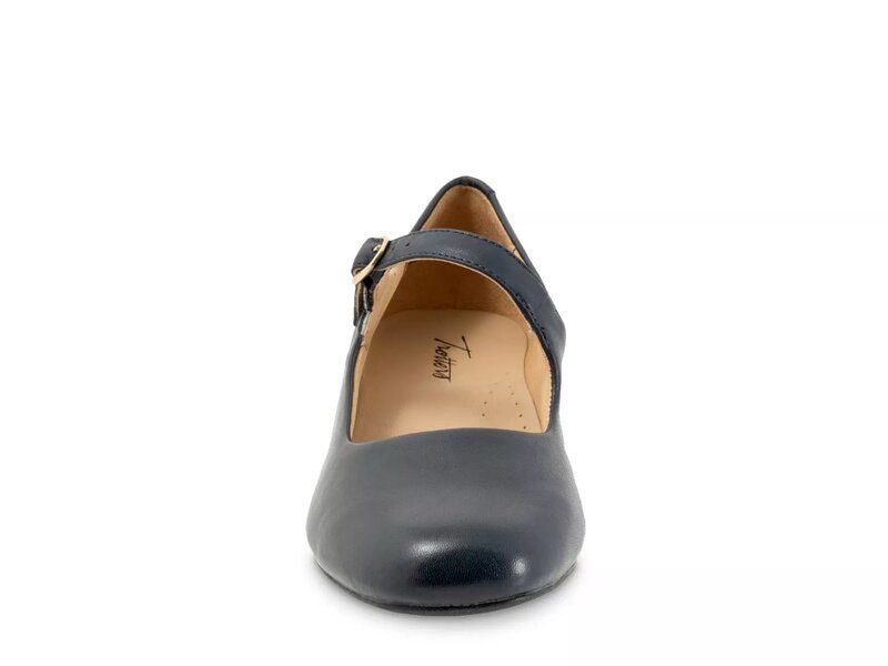 トロッターズ レディース シューズ パンプス Trotters Desna Mary Jane Pump Navy ネイビー｜詳細画像