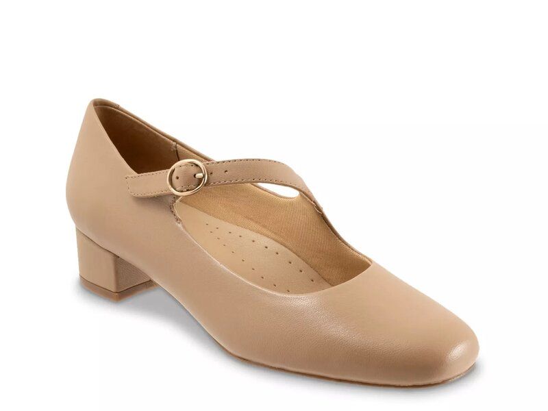 トロッターズ レディース シューズ パンプス Trotters Desna Mary Jane Pump Beige ベージュ