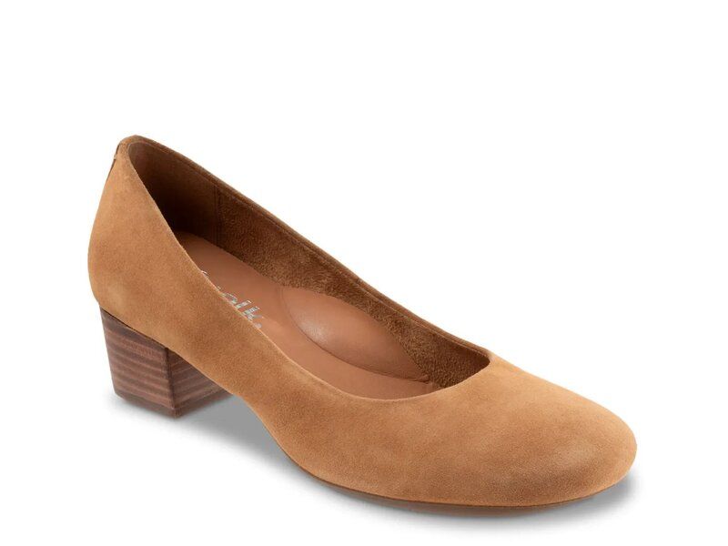 ソフトウォーク レディース シューズ パンプス Softwalk Lynn Pump Cognac Nubuck