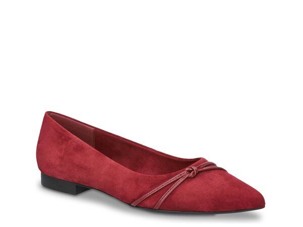 ベラヴィータ レディース シューズ パンプス Bella Vita Rhea Flat Burgundy Suede バーガンディ