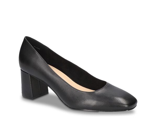 ベラヴィータ レディース シューズ パンプス Bella Vita Jilan Pump Black Leather ブラック