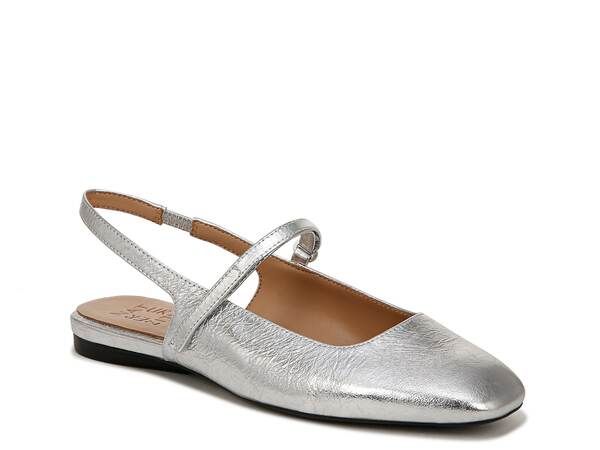 ナチュライザー レディース シューズ パンプス Naturalizer Connie Flat Silver シルバー